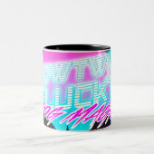 Tasse 2 Couleurs Magie de bog des années 80 (Centre)