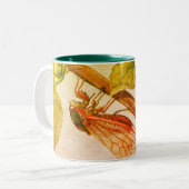 Tasse 2 Couleurs Magie de cigale (Devant gauche)