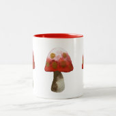Tasse 2 Couleurs Magie de Toadstool de champignon rouge (Centre)