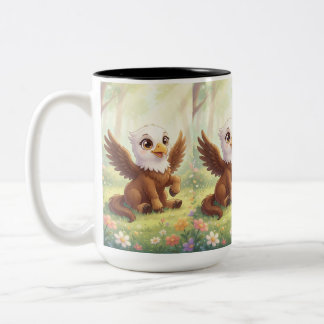 Tasse 2 Couleurs Magie du matin avec un bébé Eagorse