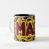 Tasse 2 Couleurs Magie gitane (Devant gauche)
