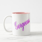 Tasse 2 Couleurs magnifique (Gauche)