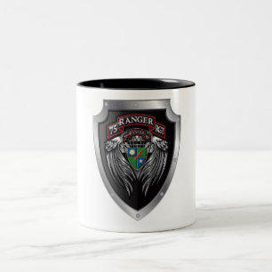 Tasse 2 Couleurs Magnifique 2ème Bataillon 75ème Régiment de Ranger