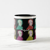 Tasse 2 Couleurs Magnifique moto de Mozart (Centre)