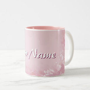 Tasse 2 Couleurs Magnolia avec votre nom