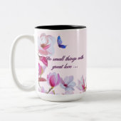 Tasse 2 Couleurs Magnolia Grand Amour (Gauche)