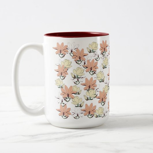Tasse 2 Couleurs Magnolia Spring (Gauche)