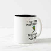 Tasse 2 Couleurs Mahi mahi (Devant droit)