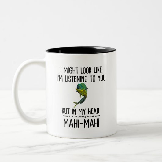 Tasse 2 Couleurs Mahi mahi (Gauche)