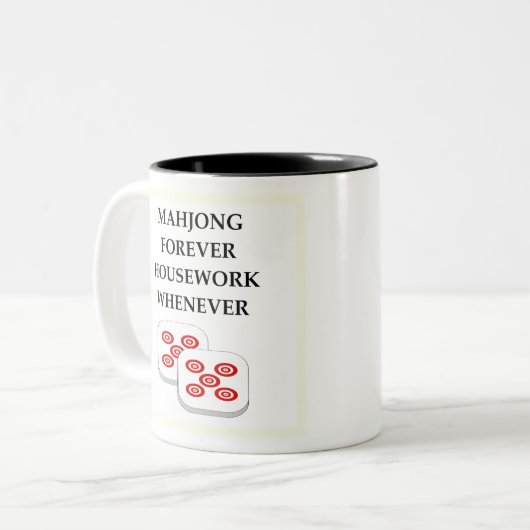 TASSE 2 COULEURS MAHJON (Devant gauche)