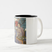 Tasse 2 Couleurs Mahjong (Devant droit)