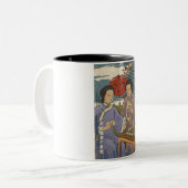 Tasse 2 Couleurs Mahjong (Devant gauche)
