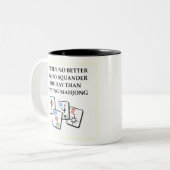 TASSE 2 COULEURS MAHJONG (Devant gauche)