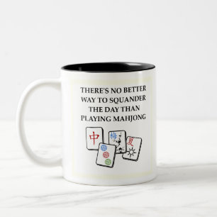 TASSE 2 COULEURS MAHJONG