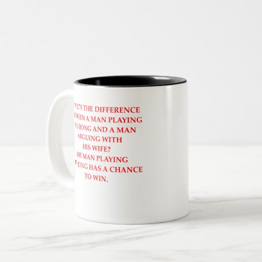 TASSE 2 COULEURS MAHJONG (Devant gauche)