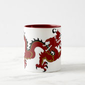 Tasse 2 Couleurs Mail de chance de dragon (Centre)