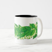 Tasse 2 Couleurs Maile Lei (Devant droit)