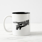 Tasse 2 Couleurs Main de Dieu de cyborg ? (Gauche)