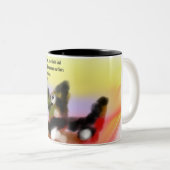 Tasse 2 Couleurs main de Jésus (Devant droit)