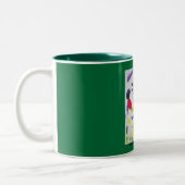 Tasse 2 Couleurs Main Kong, par Brian Dodd (Gauche)