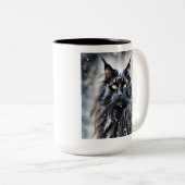Tasse 2 Couleurs Maine Coon (Devant droit)
