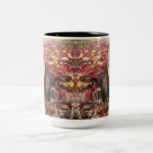 Tasse 2 Couleurs Maine Coon Kitty Cat (Centre)