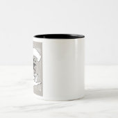 Tasse 2 Couleurs Mains de cuisine (Centre)