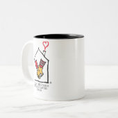 Tasse 2 Couleurs Mains de Ronald McDonald (Devant gauche)