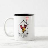 Tasse 2 Couleurs Mains de Ronald McDonald (Gauche)
