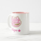 Tasse 2 Couleurs Maire Gift (mondes meilleurs) (Devant gauche)