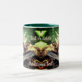 Tasse 2 Couleurs Maïs Indien Dans Panier Nature Personnalisée (Centre)