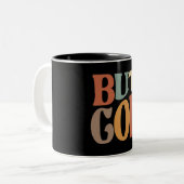 Tasse 2 Couleurs Mais la citation chrétienne inspirée de Dieu (Devant gauche)