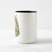 Tasse 2 Couleurs Maison de champignons (Centre)