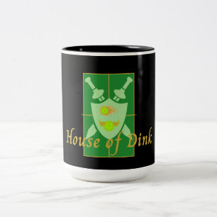 Tasse 2 Couleurs Maison de Dink Pickleball Crest