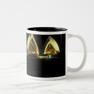 Tasse 2 Couleurs Maison de l'Opéra de Sydney la nuit, Nouvelle-Gall