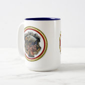 TASSE 2 COULEURS MAISON DES LIBRES (Devant gauche)