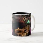 Tasse 2 Couleurs Maison Elf (Devant droit)