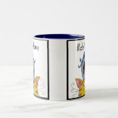 Tasse 2 Couleurs Maison mobile pour chat et oiseaux (Centre)