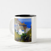 Tasse 2 Couleurs Maison Monhegan d'Edward Hopper (Devant gauche)