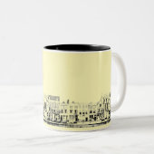 Tasse 2 Couleurs Maisons de ville néerlandaises (Devant droit)