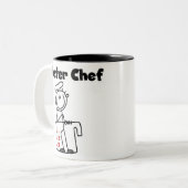 Tasse 2 Couleurs Maître Chef (Devant gauche)