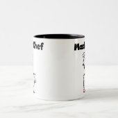 Tasse 2 Couleurs Maître Chef (Centre)