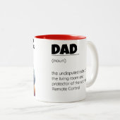 Tasse 2 Couleurs Maître de la télécommande (Devant droit)
