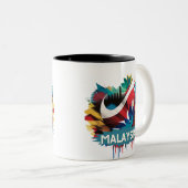 Tasse 2 Couleurs Malaisie (Devant droit)