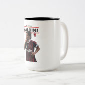 Tasse 2 Couleurs Maldini ac milan (Devant droit)