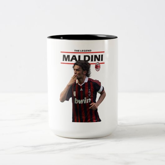 Tasse 2 Couleurs Maldini ac milan (Centre)