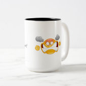 Tasse 2 Couleurs Malédictions ! Contrecarré encore (Devant droit)