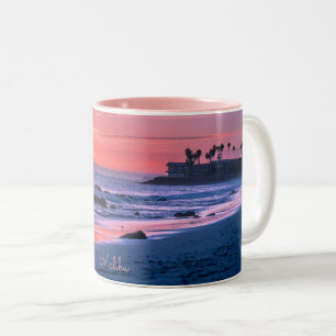 Tasse 2 Couleurs Malibu, CA photo pittoresque