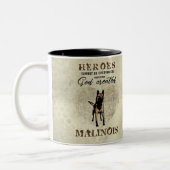 Tasse 2 Couleurs Malinois - berger belge - Mechelaar (Gauche)
