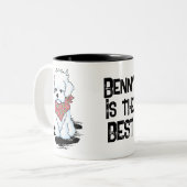 Tasse 2 Couleurs Maltipoo (Devant gauche)